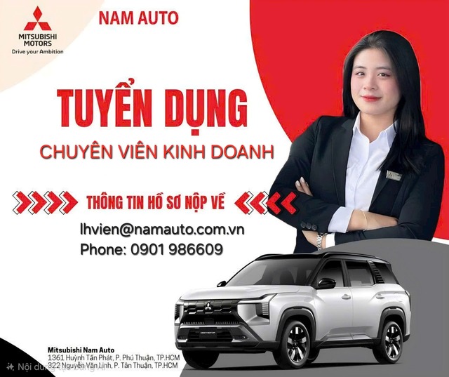 TUYỂN DỤNG CHUYÊN VIÊN KINH DOANH