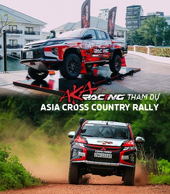 Đội đua AKA Racing cùng Mitsubishi Triton